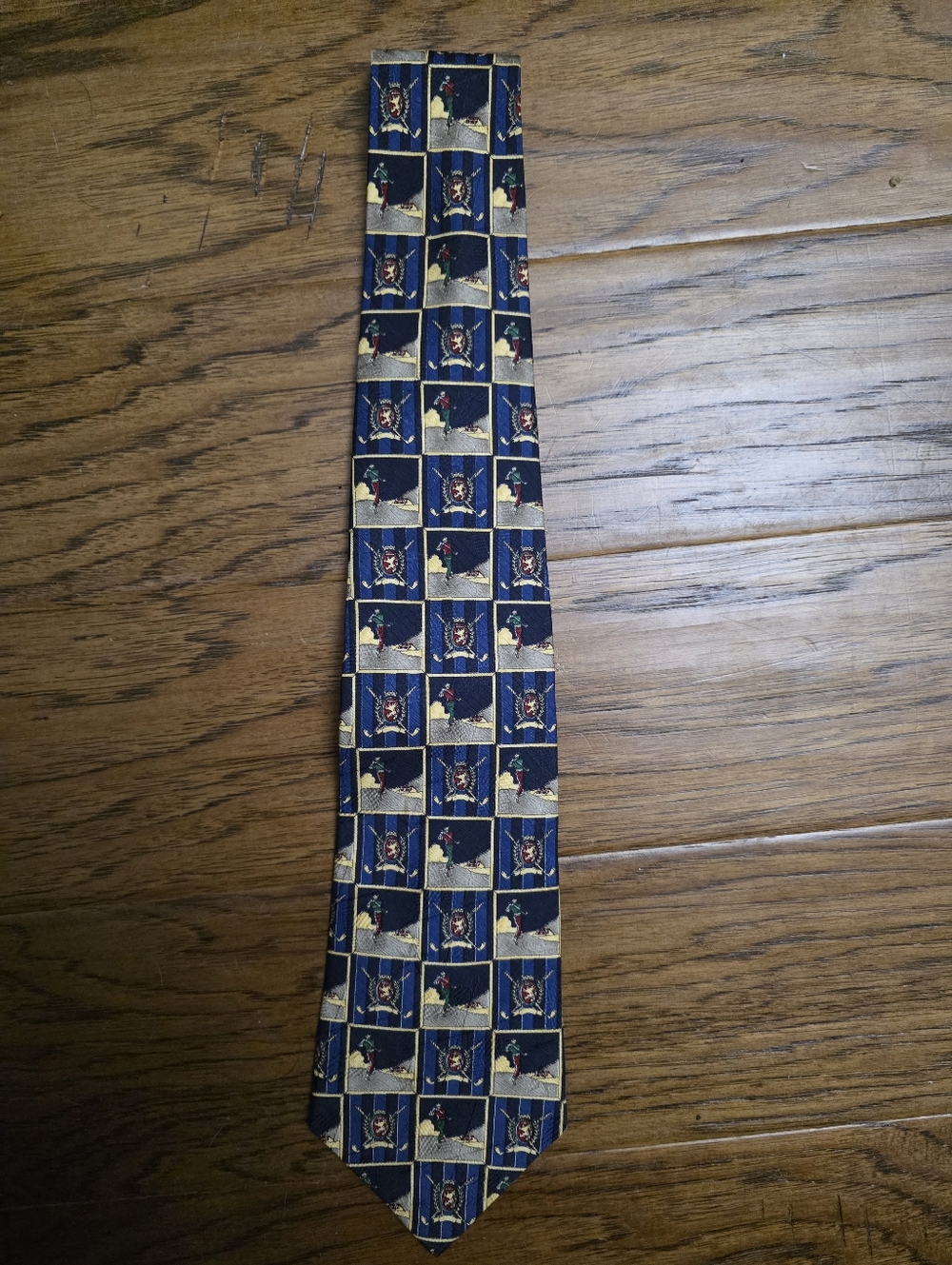 Tommy Hilfiger Golf Tie Blue